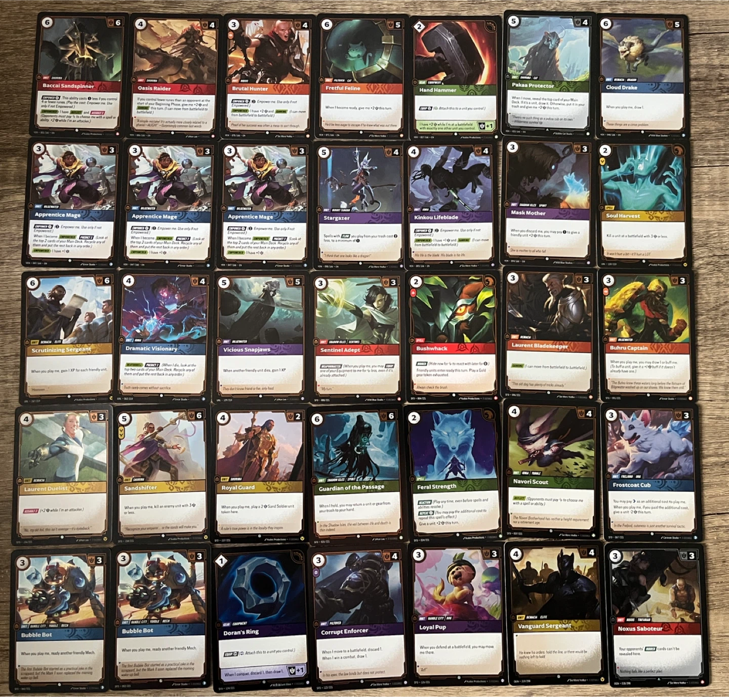 A Lot of Foil Riftbound Cards - photo 2