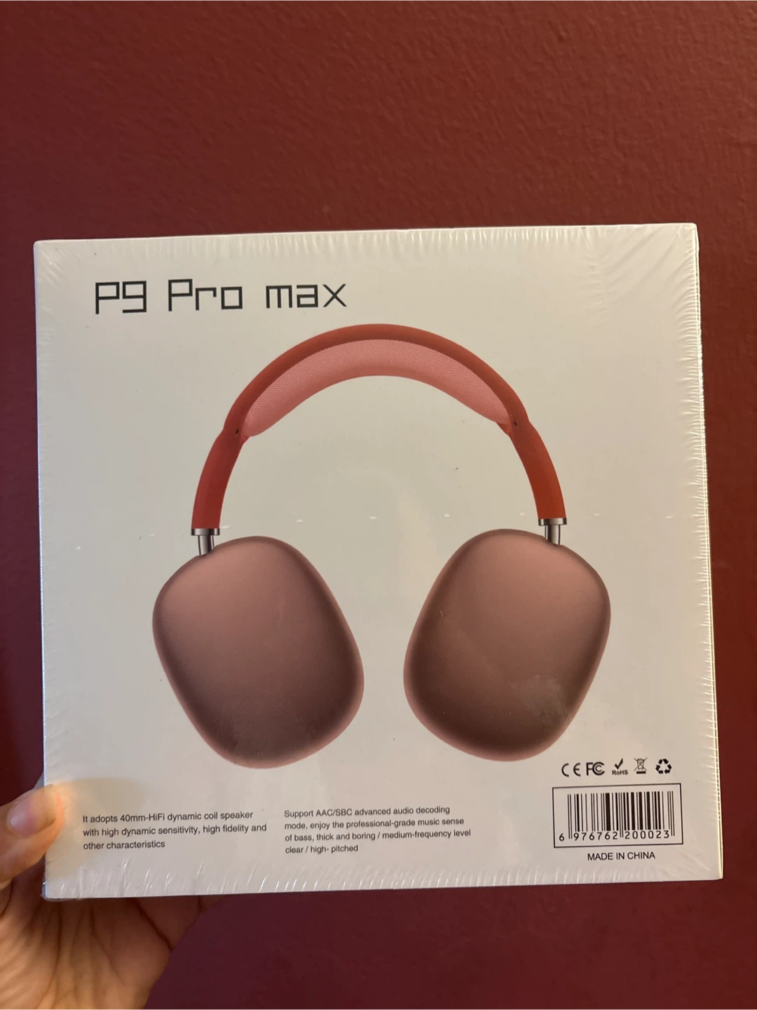 P9 Pro Max Wireless Headphones New - photo 3
