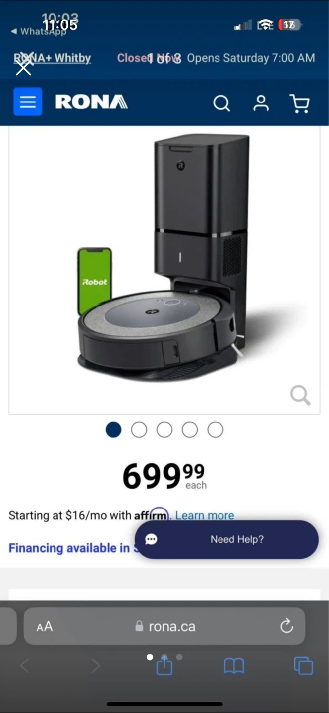 iRobot Roomba i3+ EVO Robot Vacuum