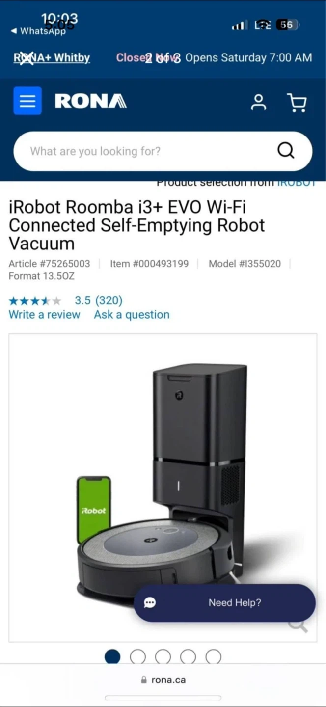 iRobot Roomba i3+ EVO Robot Vacuum - photo 2
