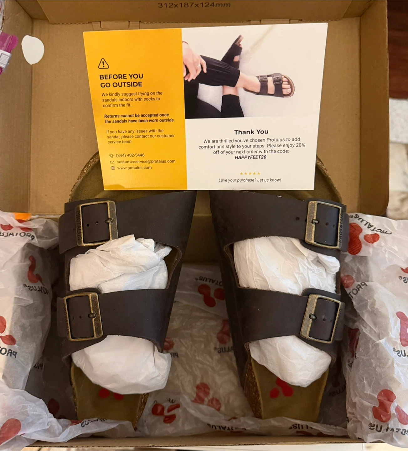 New In Box: Protalus Men’s Sandals size 11 - photo 2