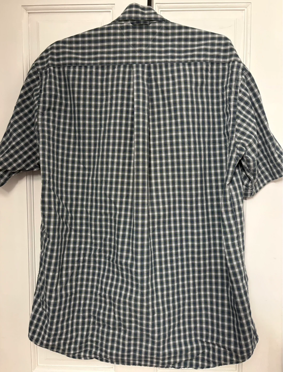 Tommy Hilfiger Men's Plaid Short Sleeve Shirt - photo 2