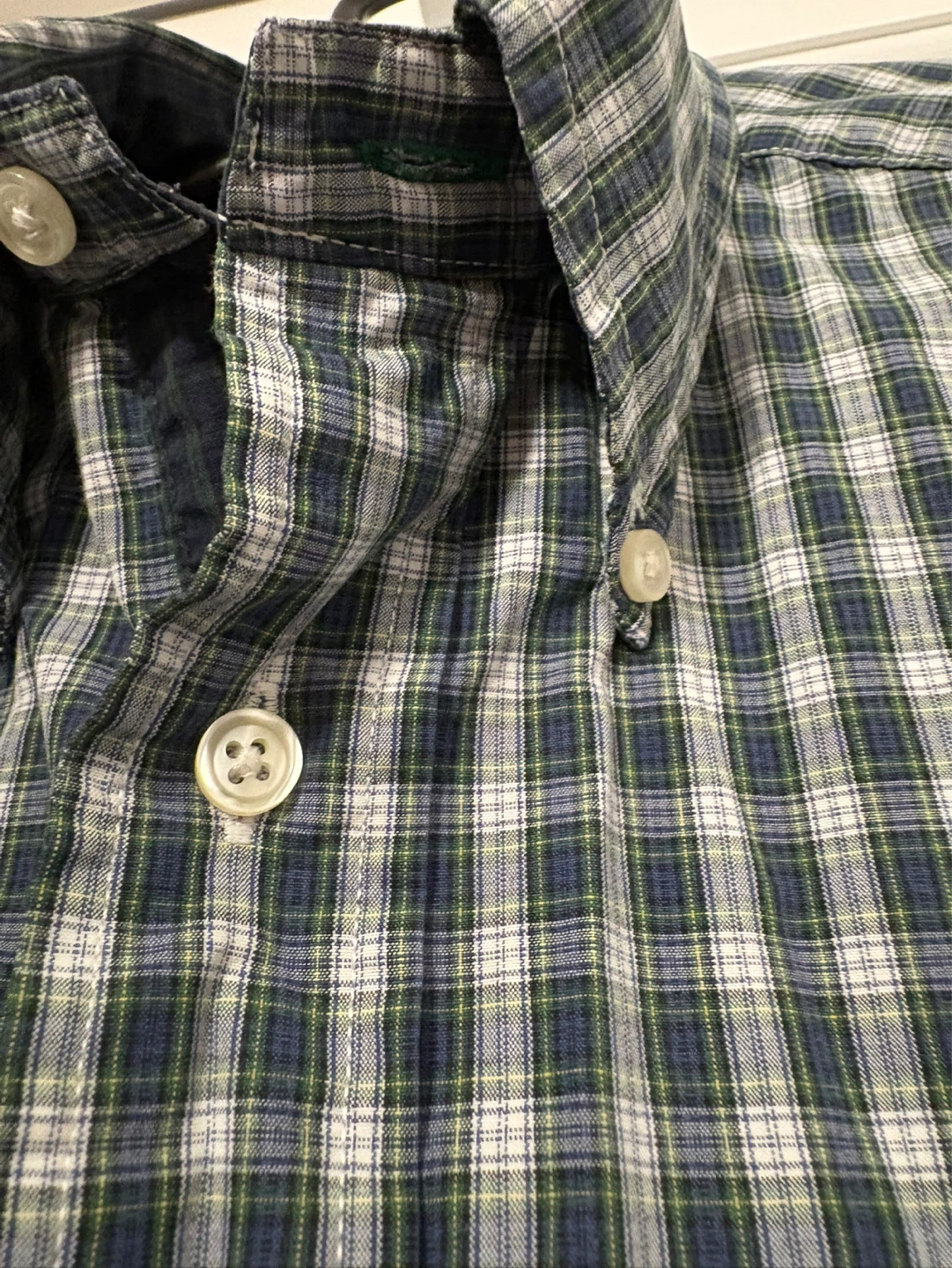 Tommy Hilfiger Men's Plaid Short Sleeve Shirt - photo 5