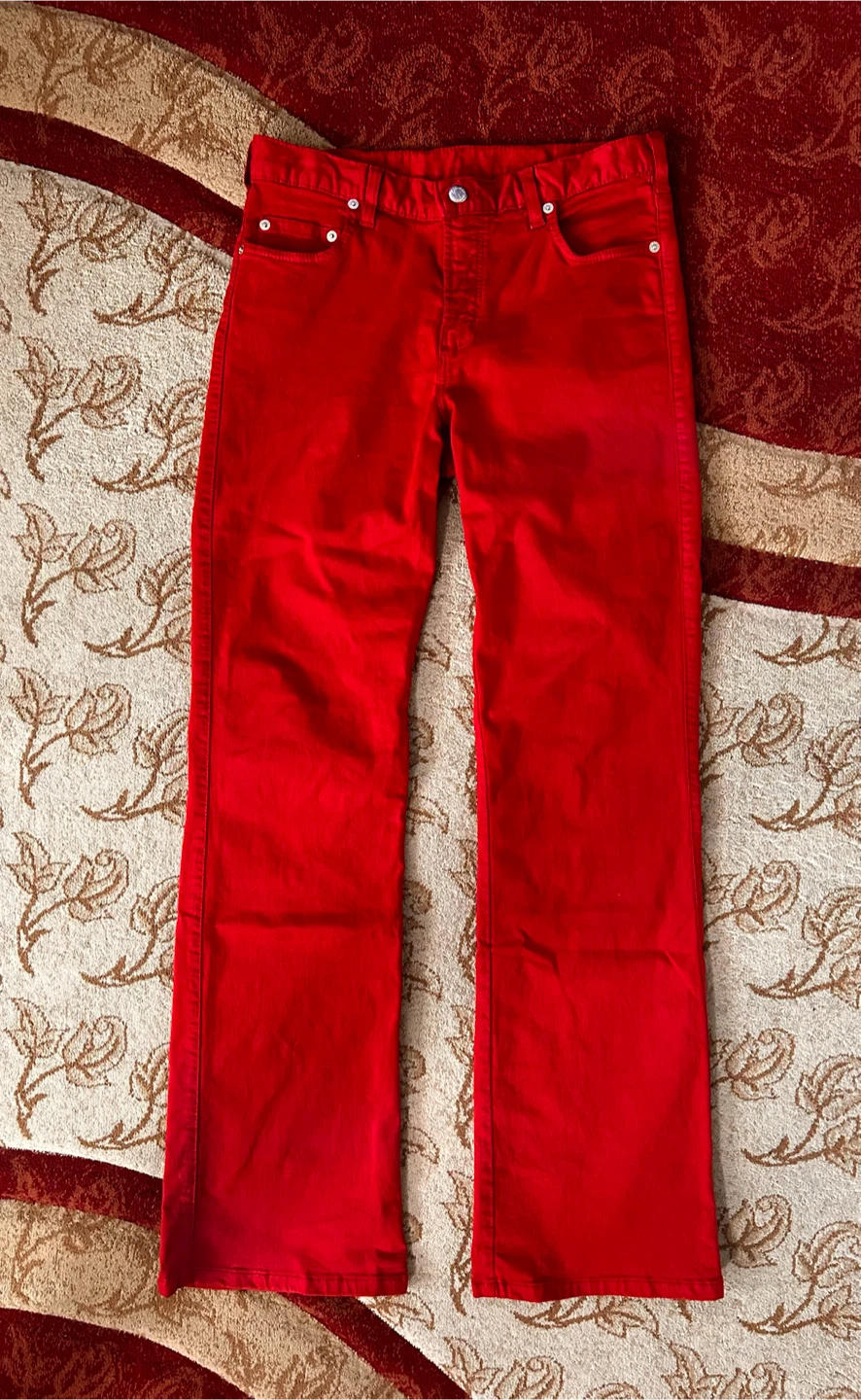 Manager Red Jeans Size 29x32