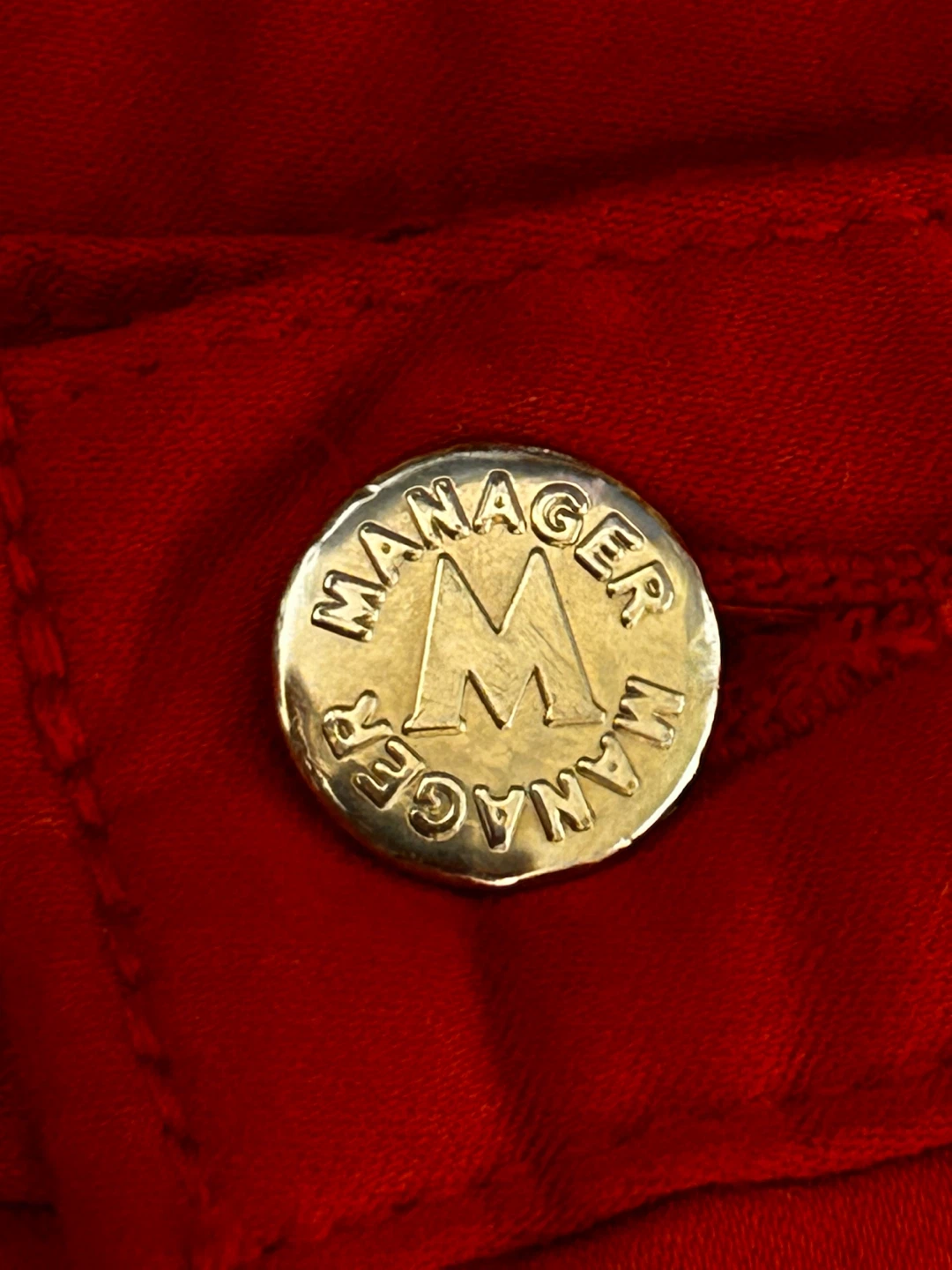 Manager Red Jeans Size 29x32 - photo 3