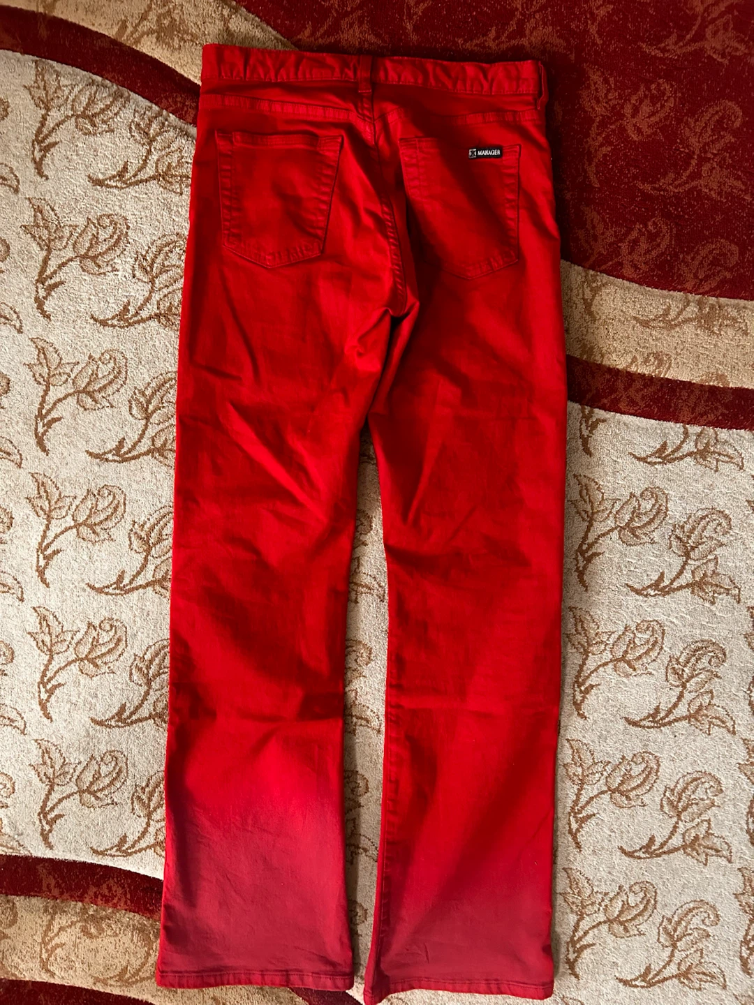 Manager Red Jeans Size 29x32 - photo 4
