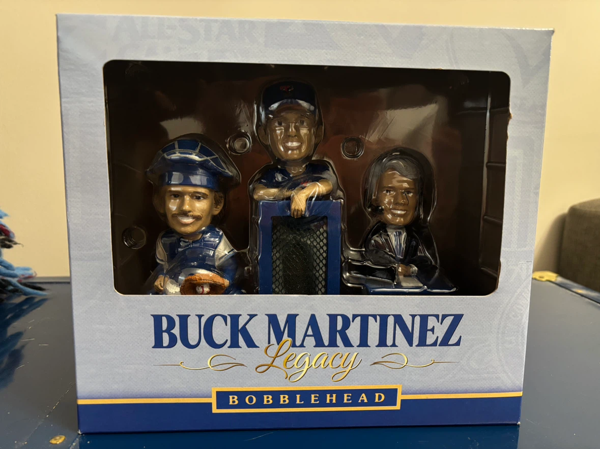 Buck Martinez Legacy Bobblehead Set