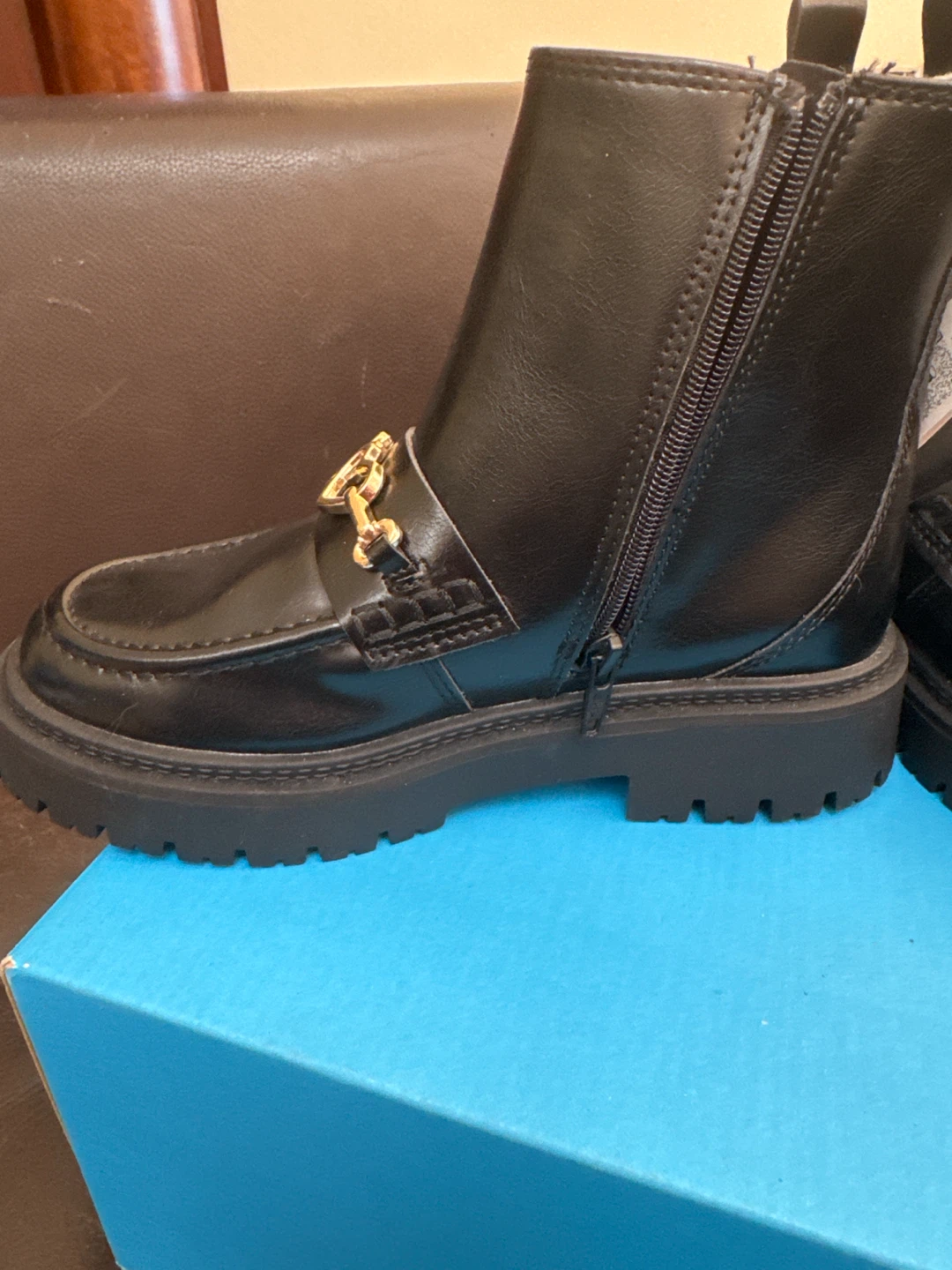 Zara Black Heart Detail Boots - photo 2