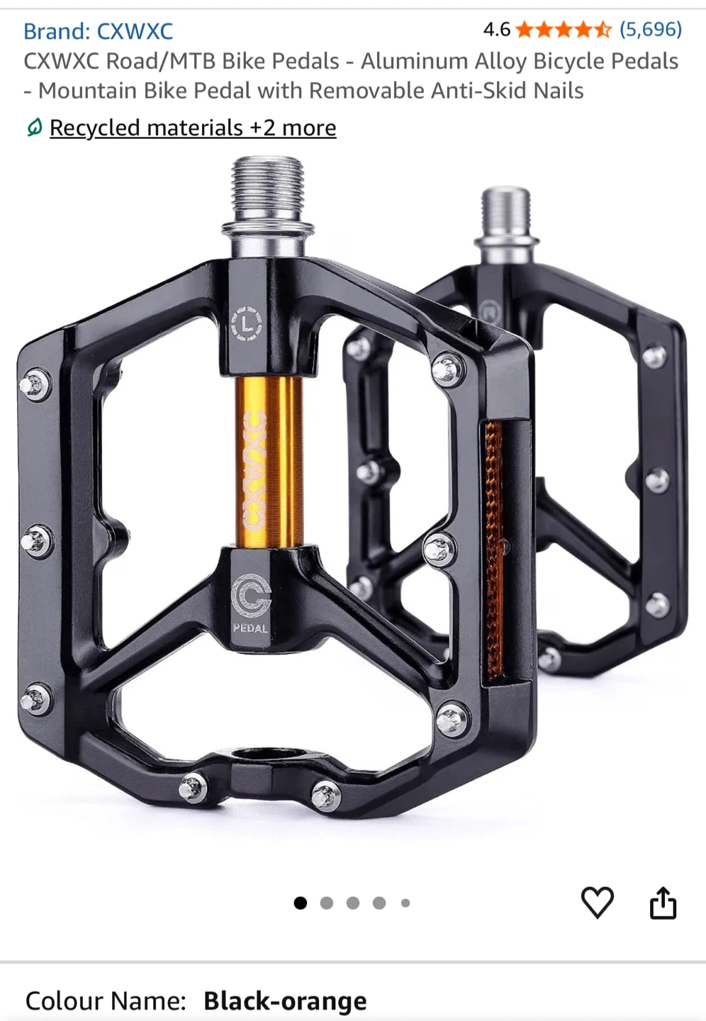 CXWXC Road/MTB Bike Pedals