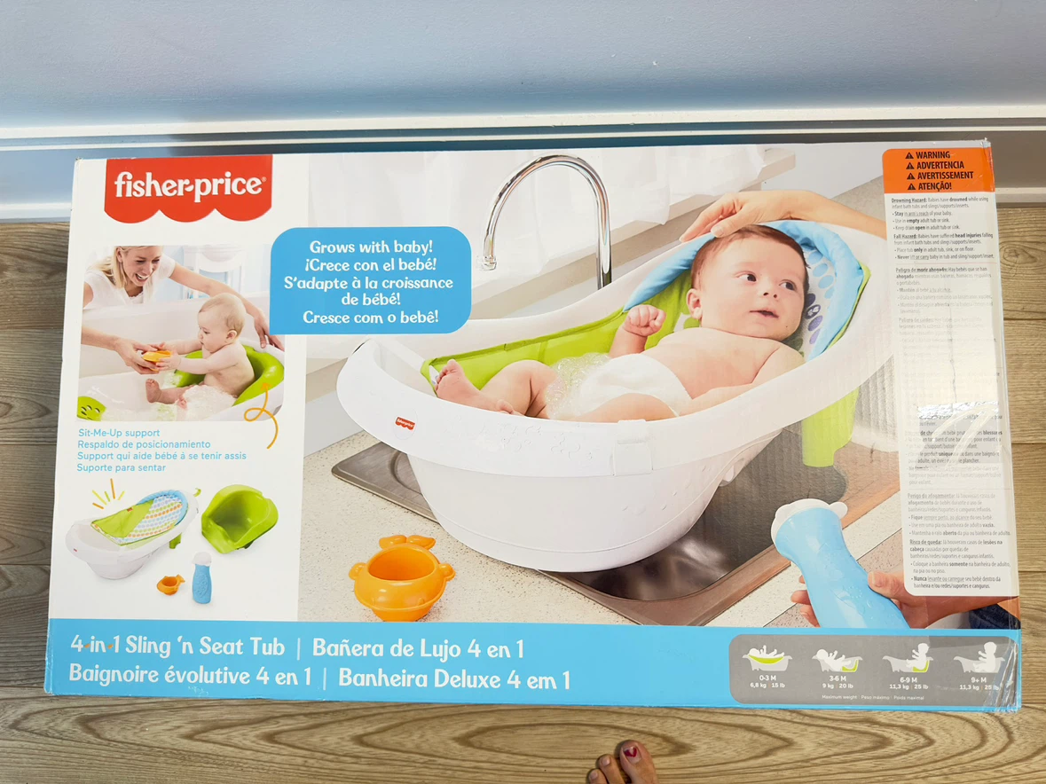 Fisher-Price 4-in-1 Sling 'n Seat Tub