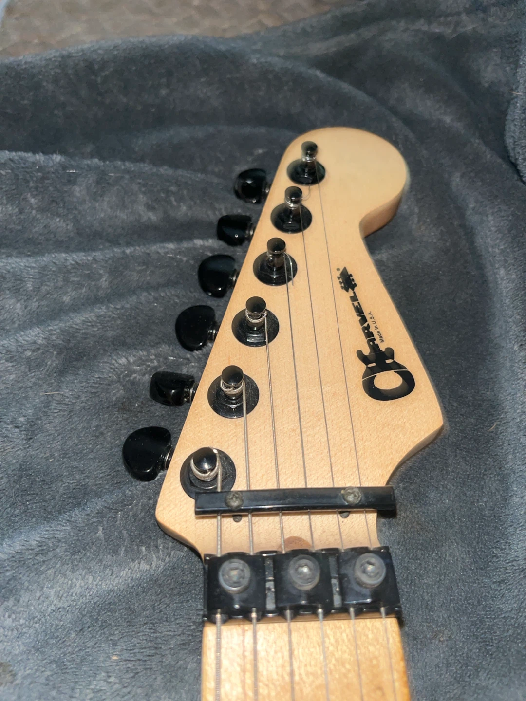 Charvel san dimas guitar made USA   switch needs repair - photo 2