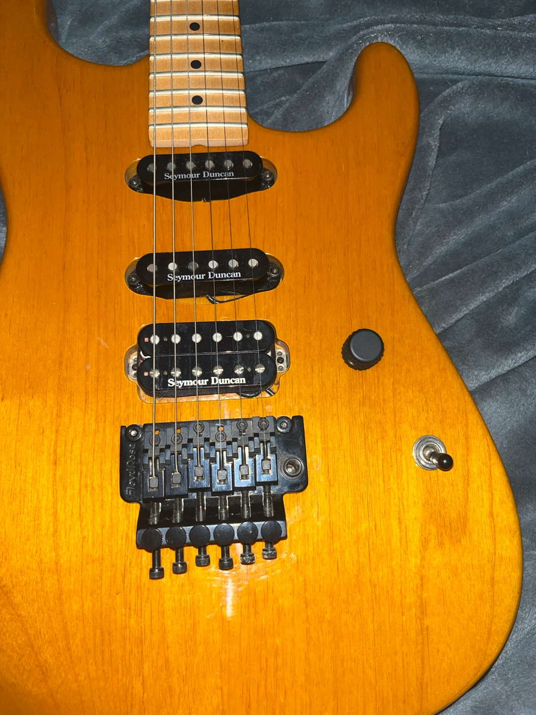 Charvel san dimas guitar made USA   switch needs repair - photo 3