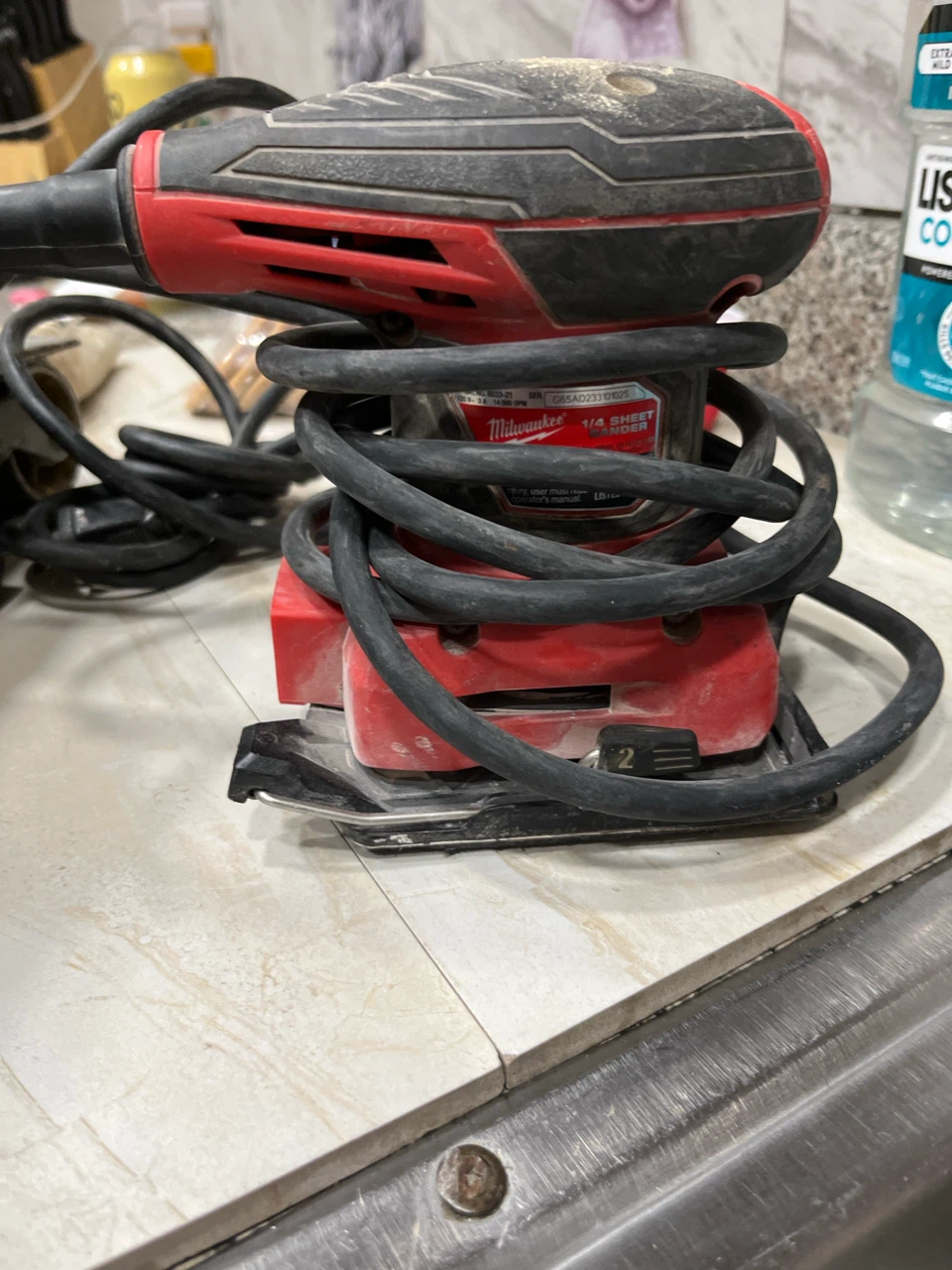 Milwaukee 1/4 Sheet Sander