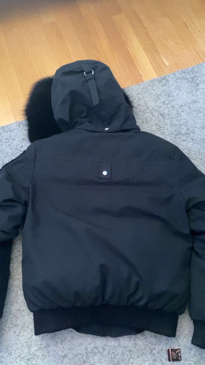 Moose Knuckles Black Bomber Jacket - photo 2
