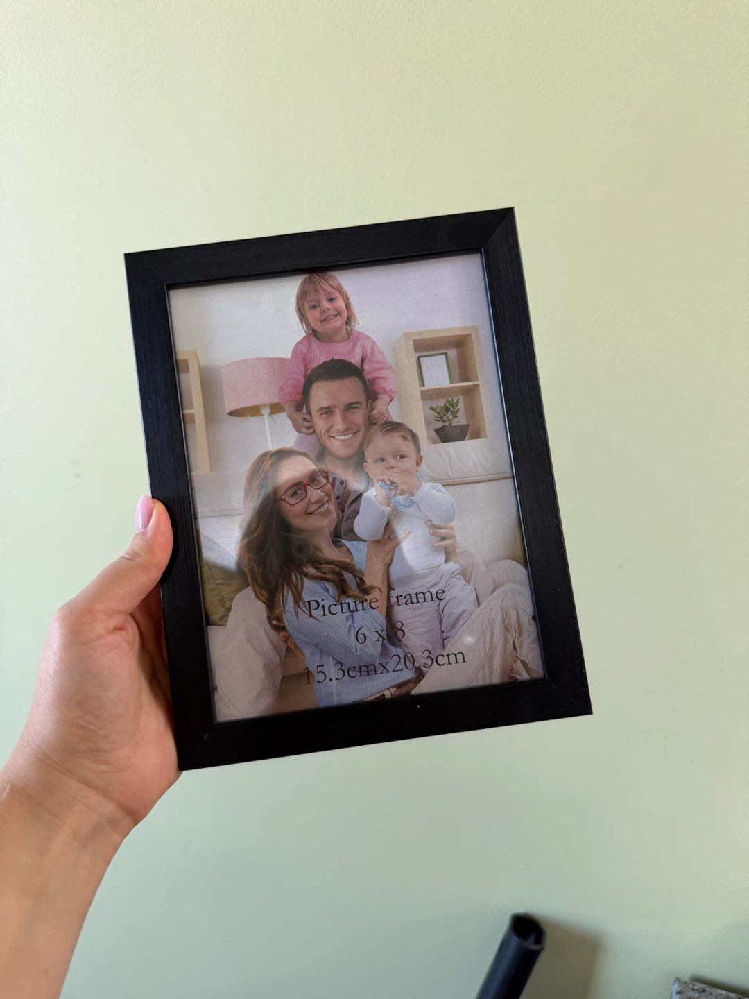 Black Picture Frame 6x8