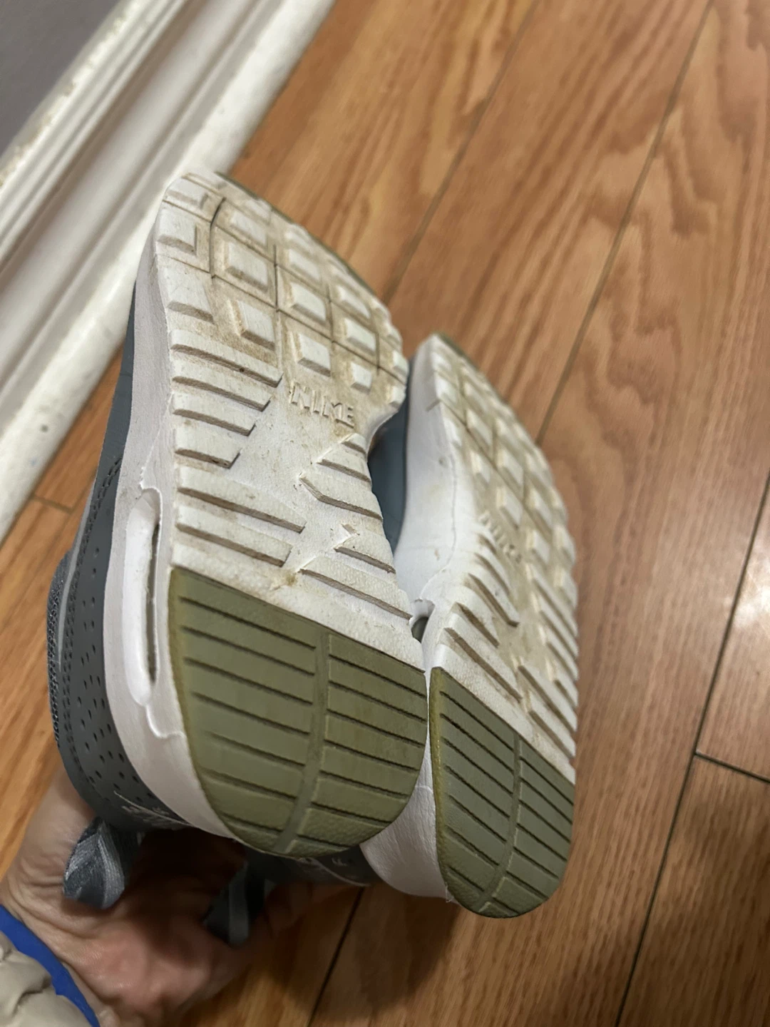 Size 13C Nike Air Max Tavas Grey Sneakers - photo 5