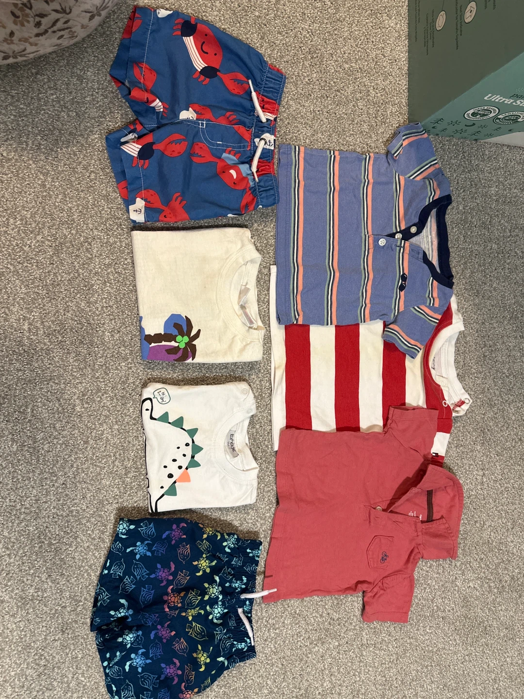 Baby Boys Clothing Lot Size 9 Months
