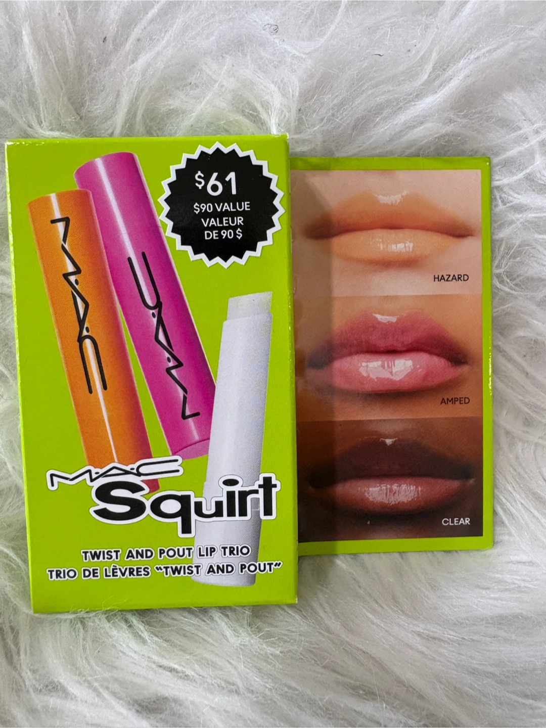 MAC Squirt Twist and Pout Lip Trio