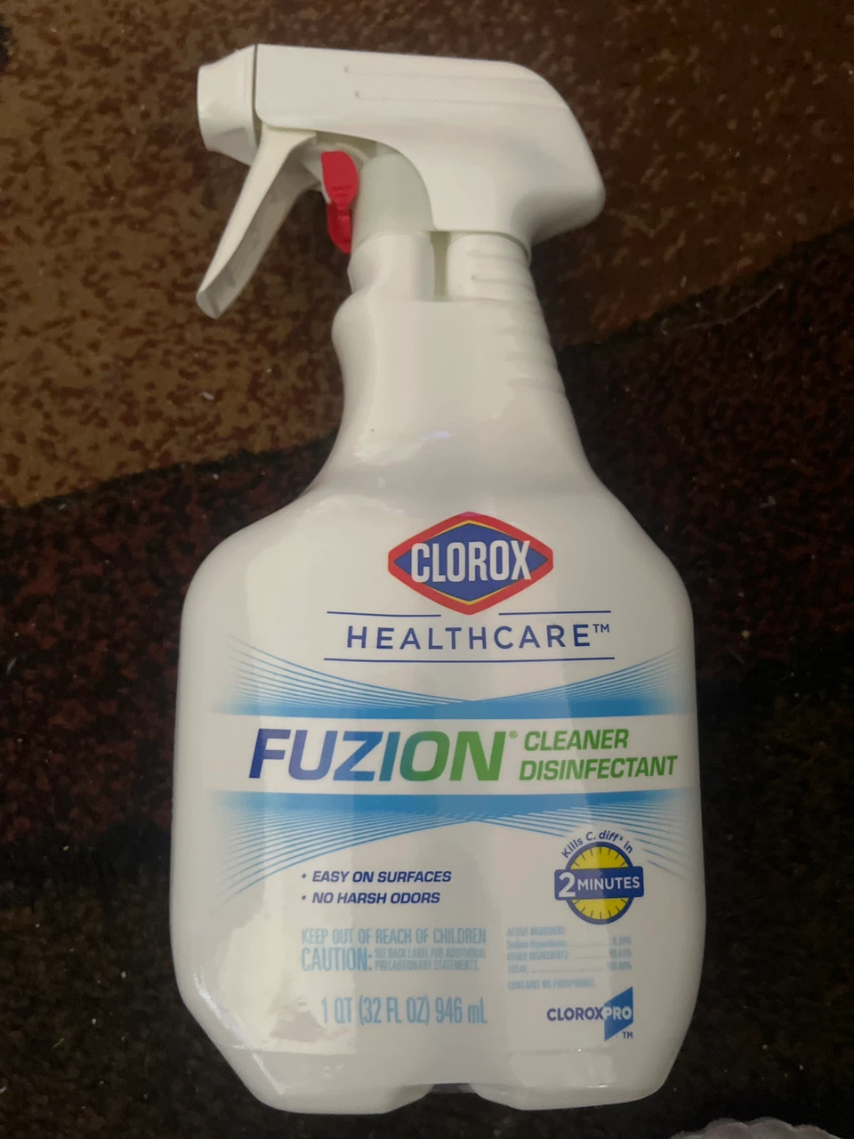 Clorox Healthcare Fuzion Cleaner Disinfectant 946ml