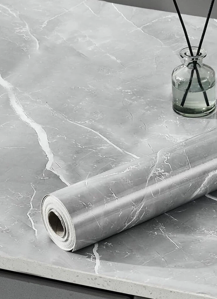 Marble design , large peel & stick roll made in USA - photo 5
