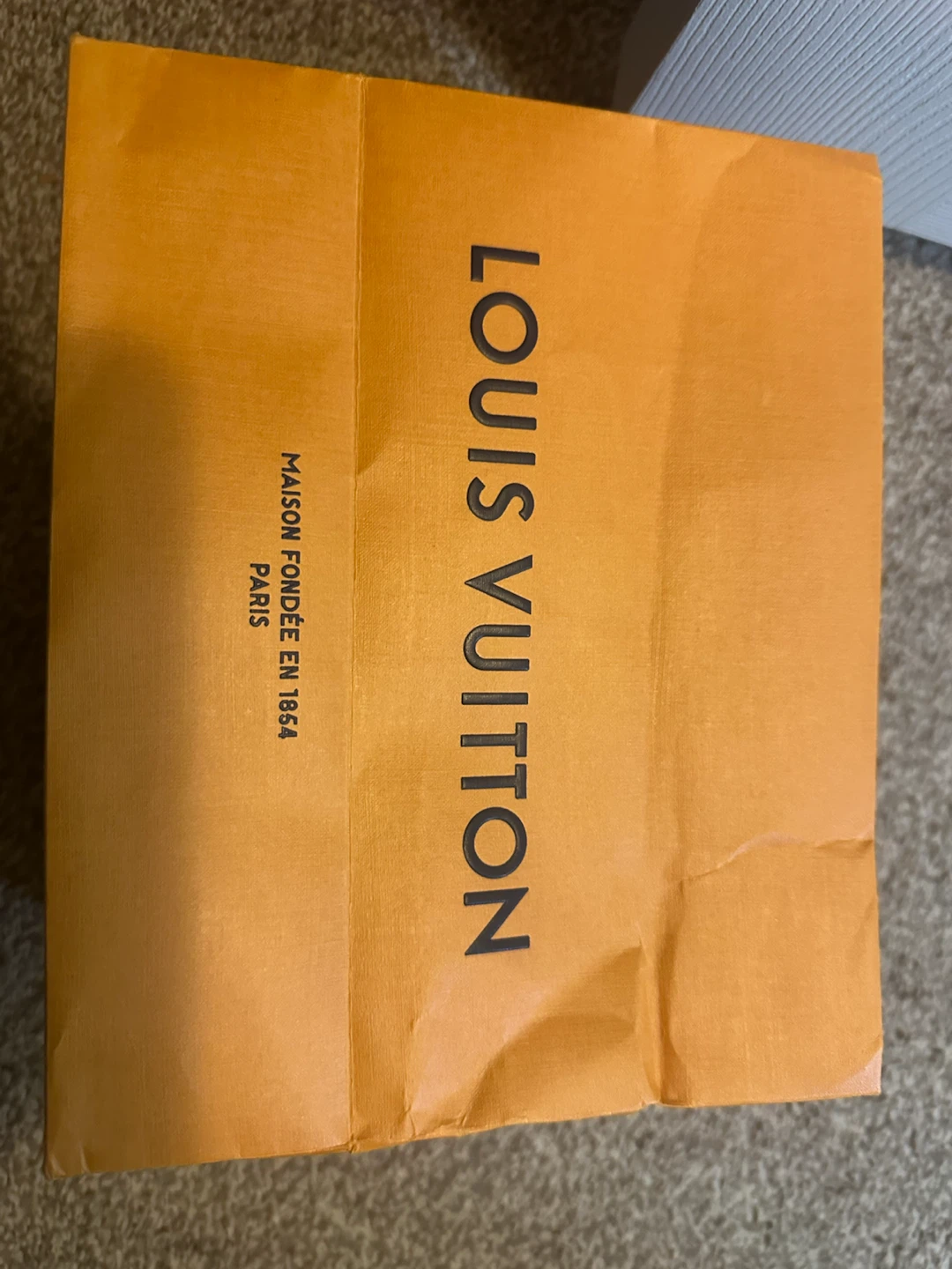 Authentic Louis Vuitton Paper Shopping Bag