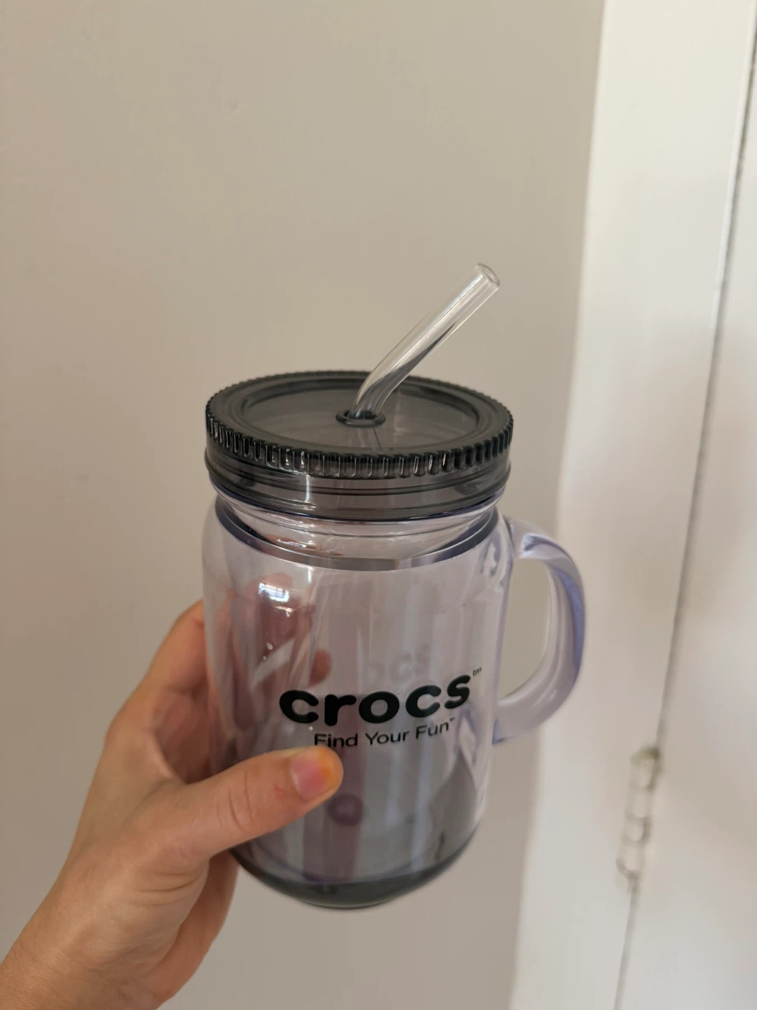 Crocs Mason Jar Style Mug with Straw - photo 2