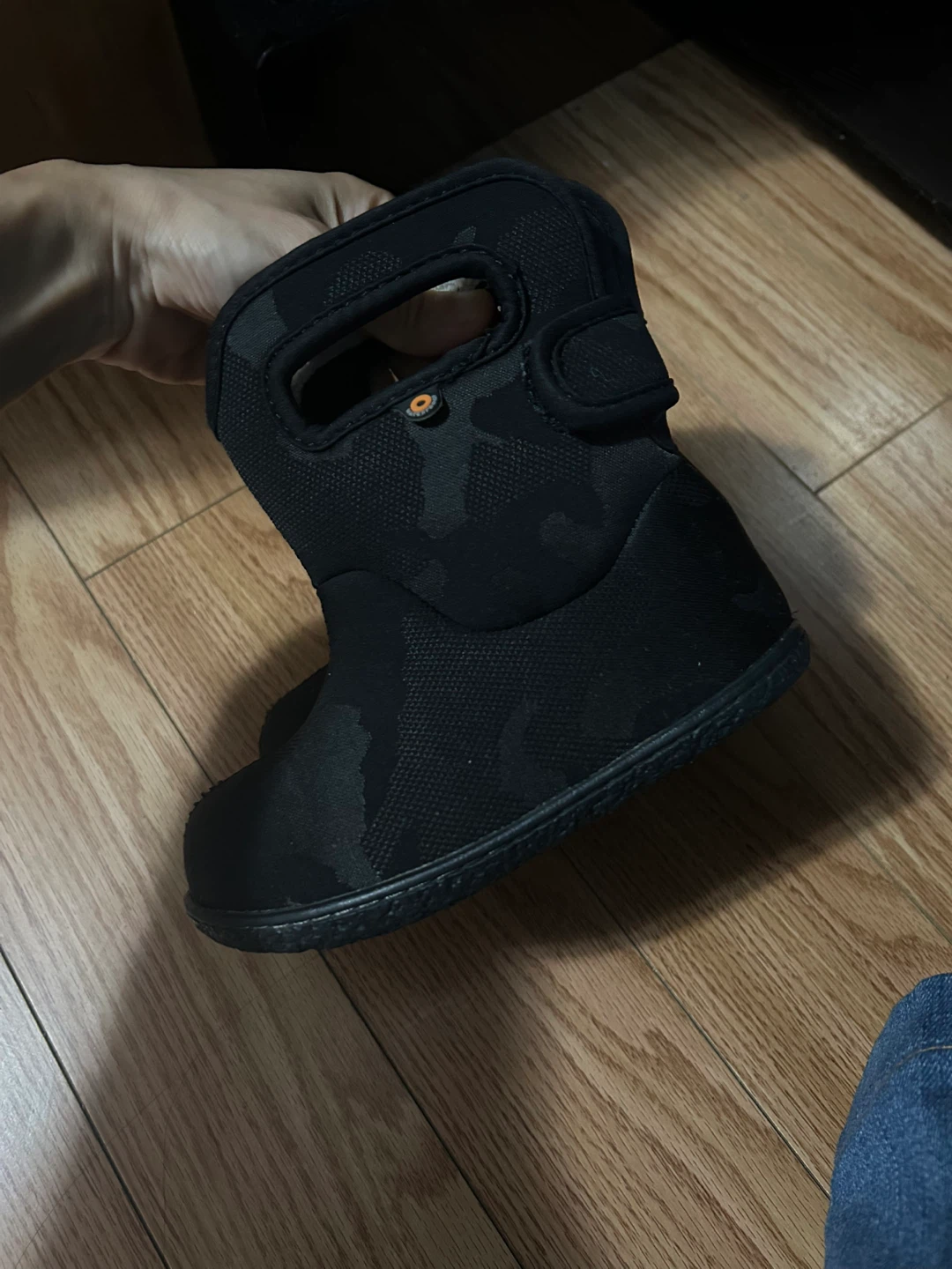 Size 9 Bogs Toddler Winter Boots - Black Camo - photo 2