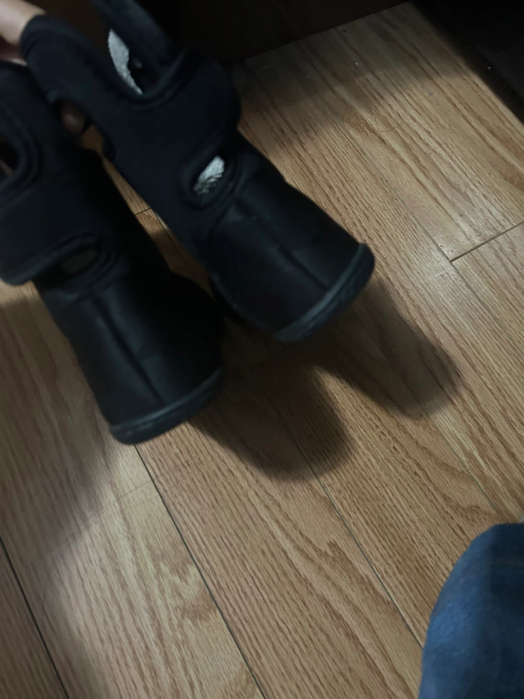 Size 9 Bogs Toddler Winter Boots - Black Camo - photo 3