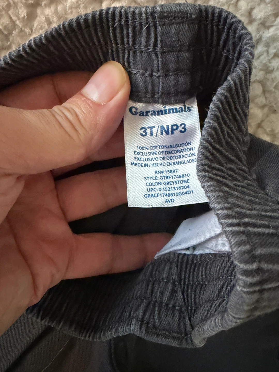 Garanimals Toddler Boys Cargo Pants 3T - photo 3