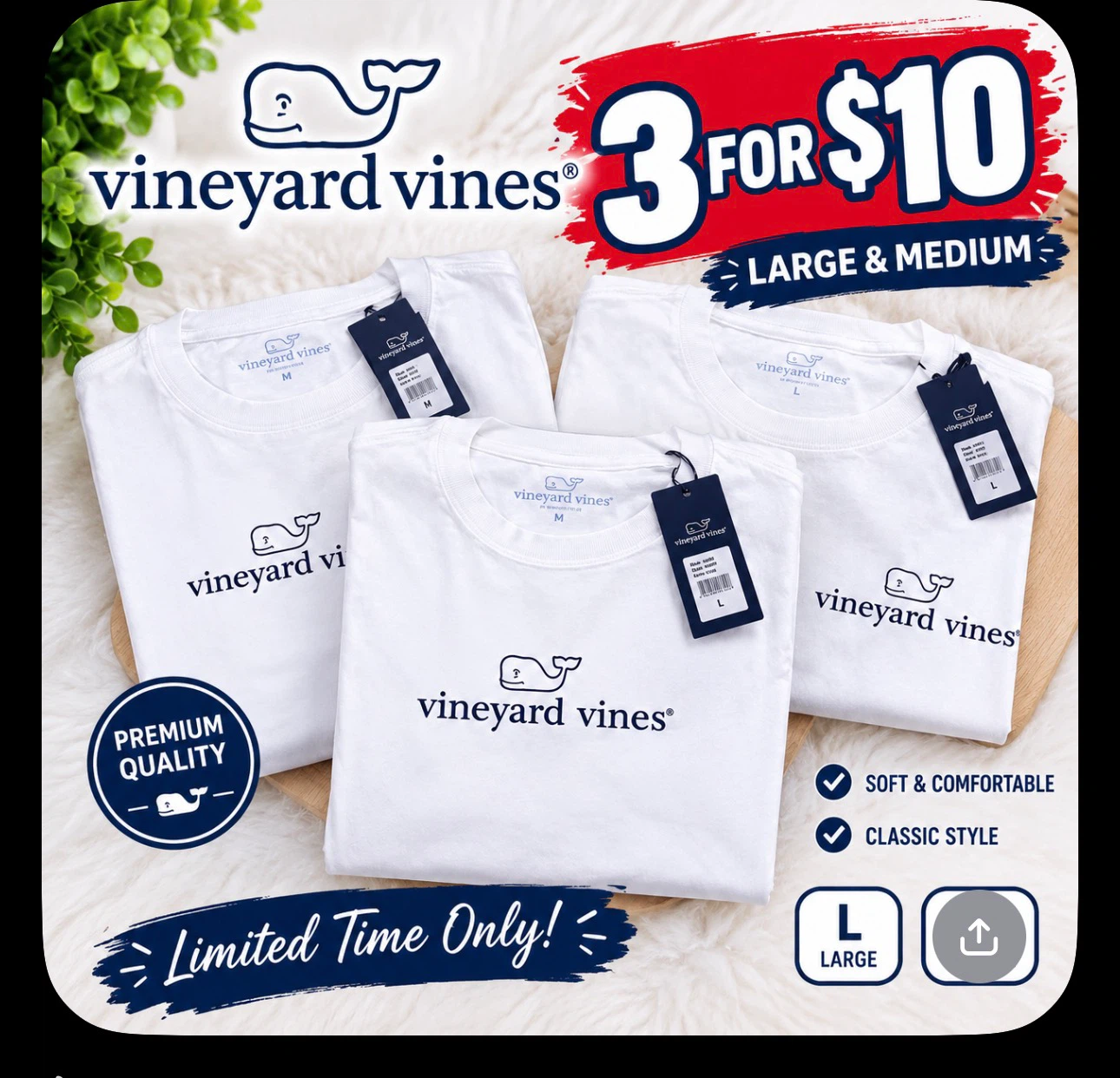 Vineyard Vines Whale Logo Pocket T-Shirt