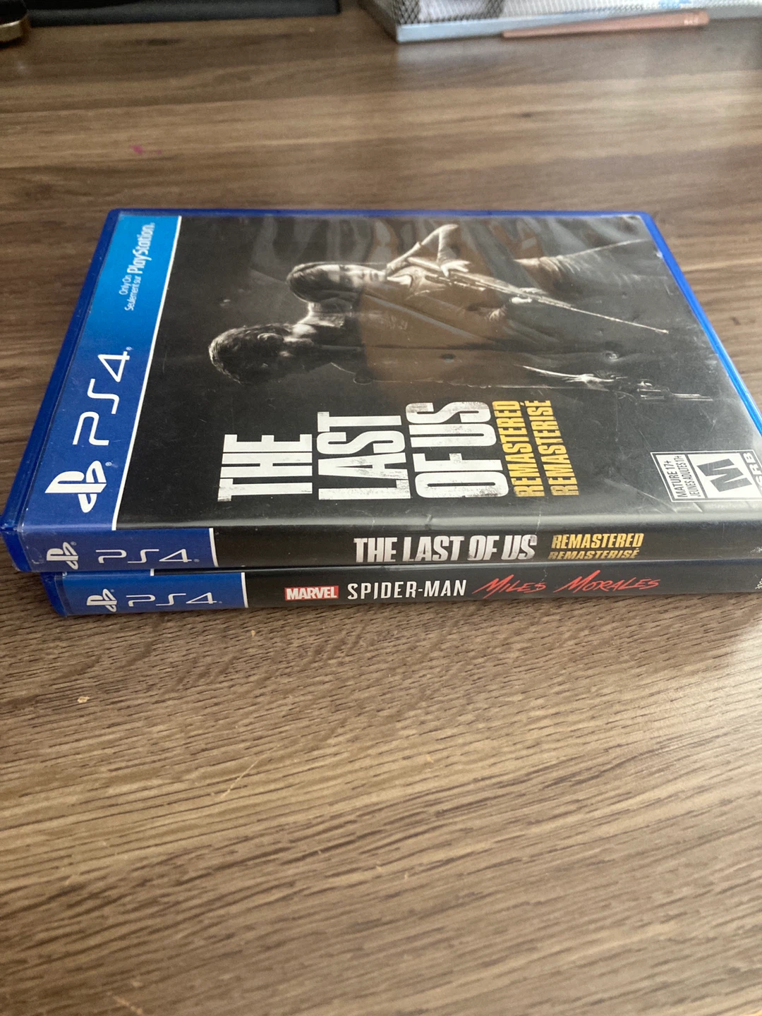 Spiderman miles morales and The last of us remastered