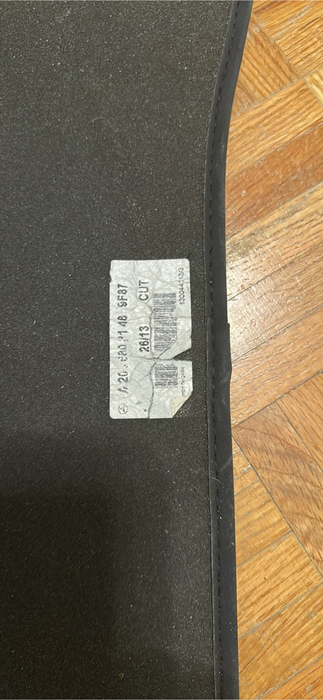 Mercedes-Benz OEM Black Floor Mats - photo 2