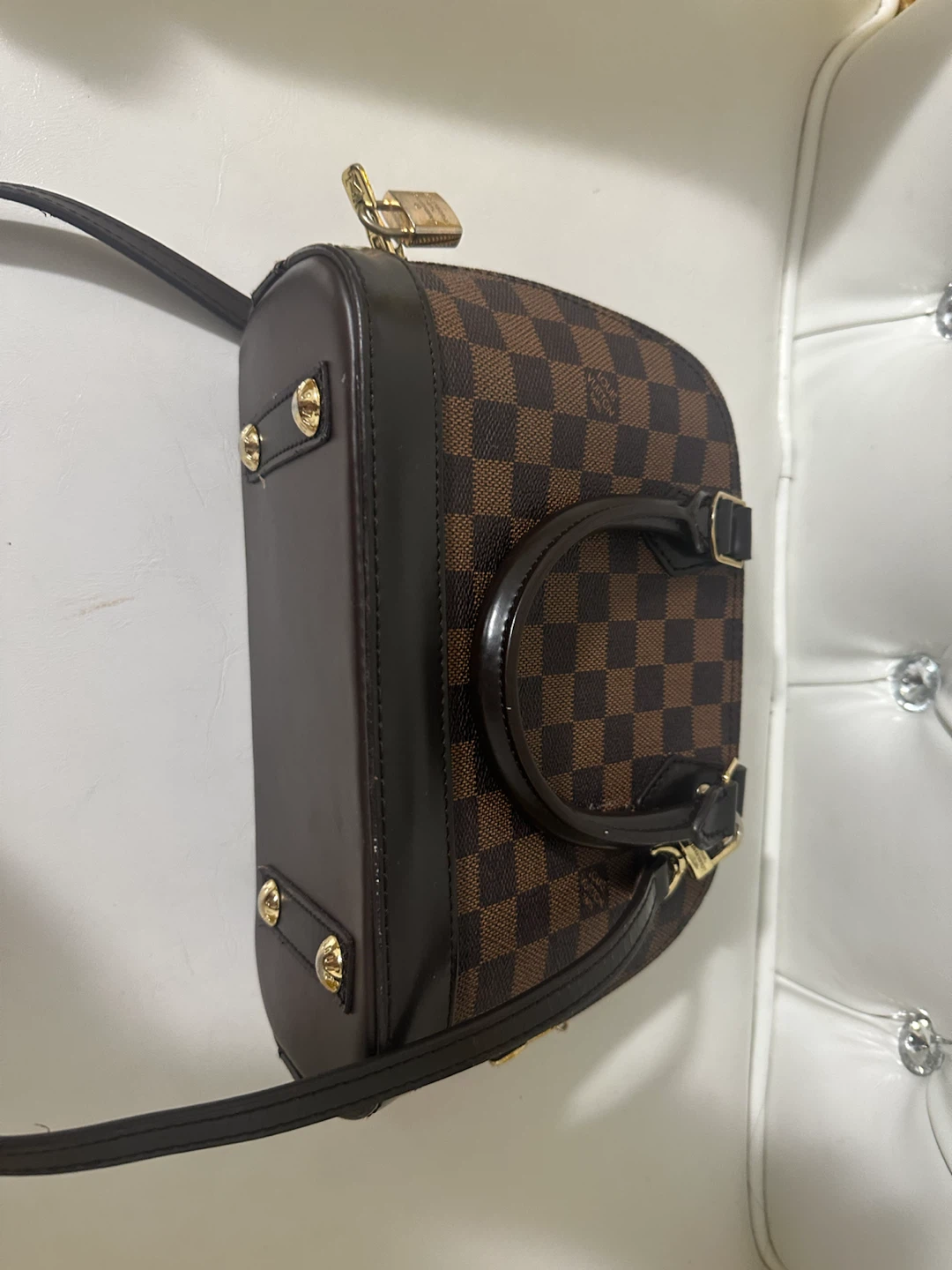 Louis Vuitton Damier Ebene Alma BB Handbag - photo 4