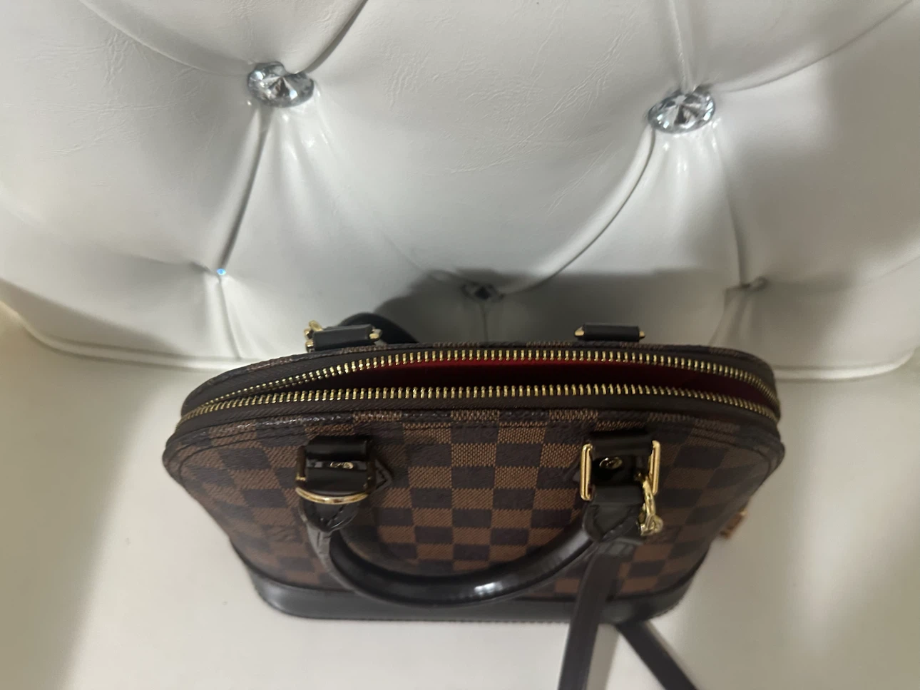 Louis Vuitton Damier Ebene Alma BB Handbag - photo 5