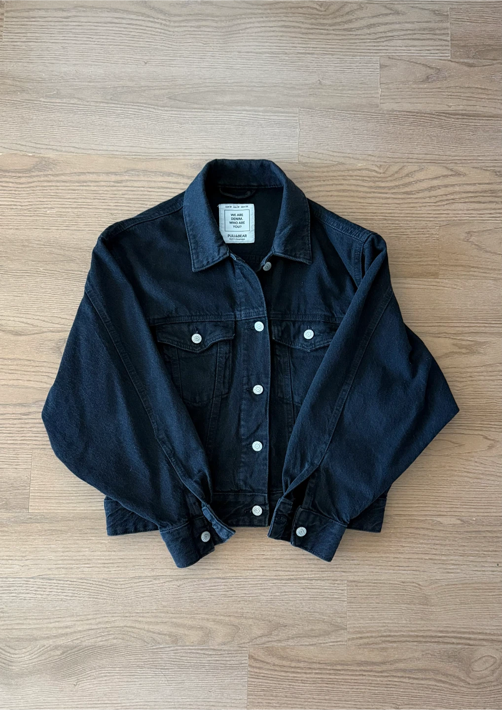 Pull&Bear Black Denim Jacket