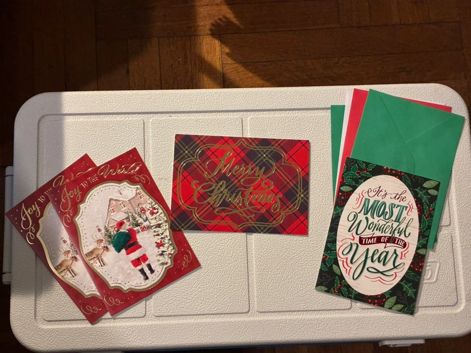 Assorted Christmas Greeting Cards with Envelopes