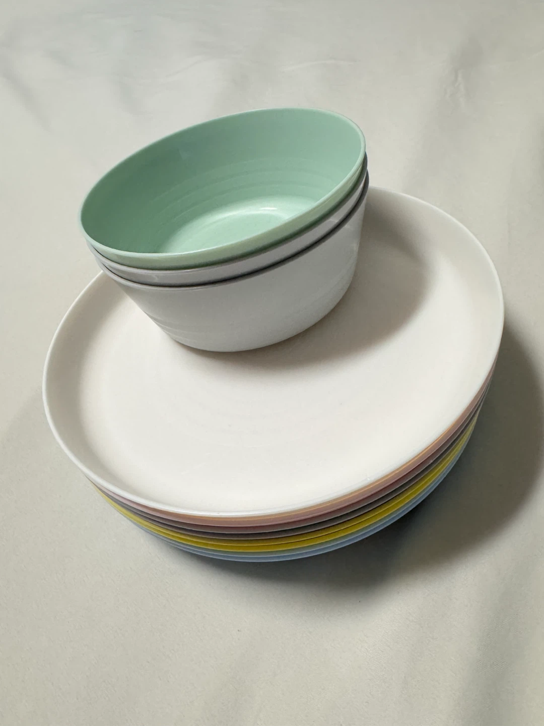 IKEA Dish Drying Rack and various dinnerware - photo 2