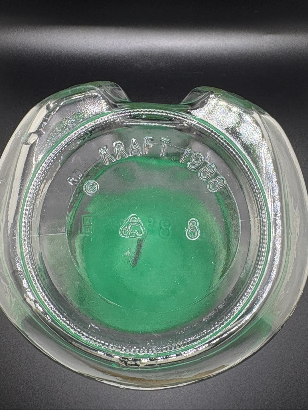 Vintage 1988 Kraft Glass Bear bank/ Jar - photo 5