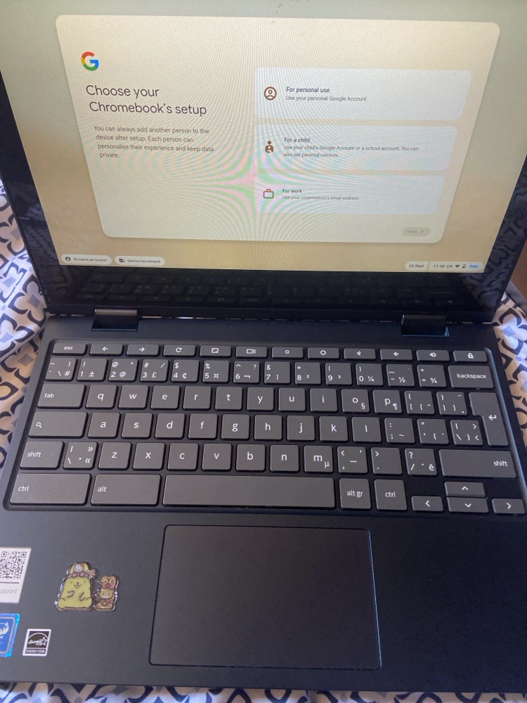 ALMOST BRAND NEW! Lenovo Google Chromebook Laptop