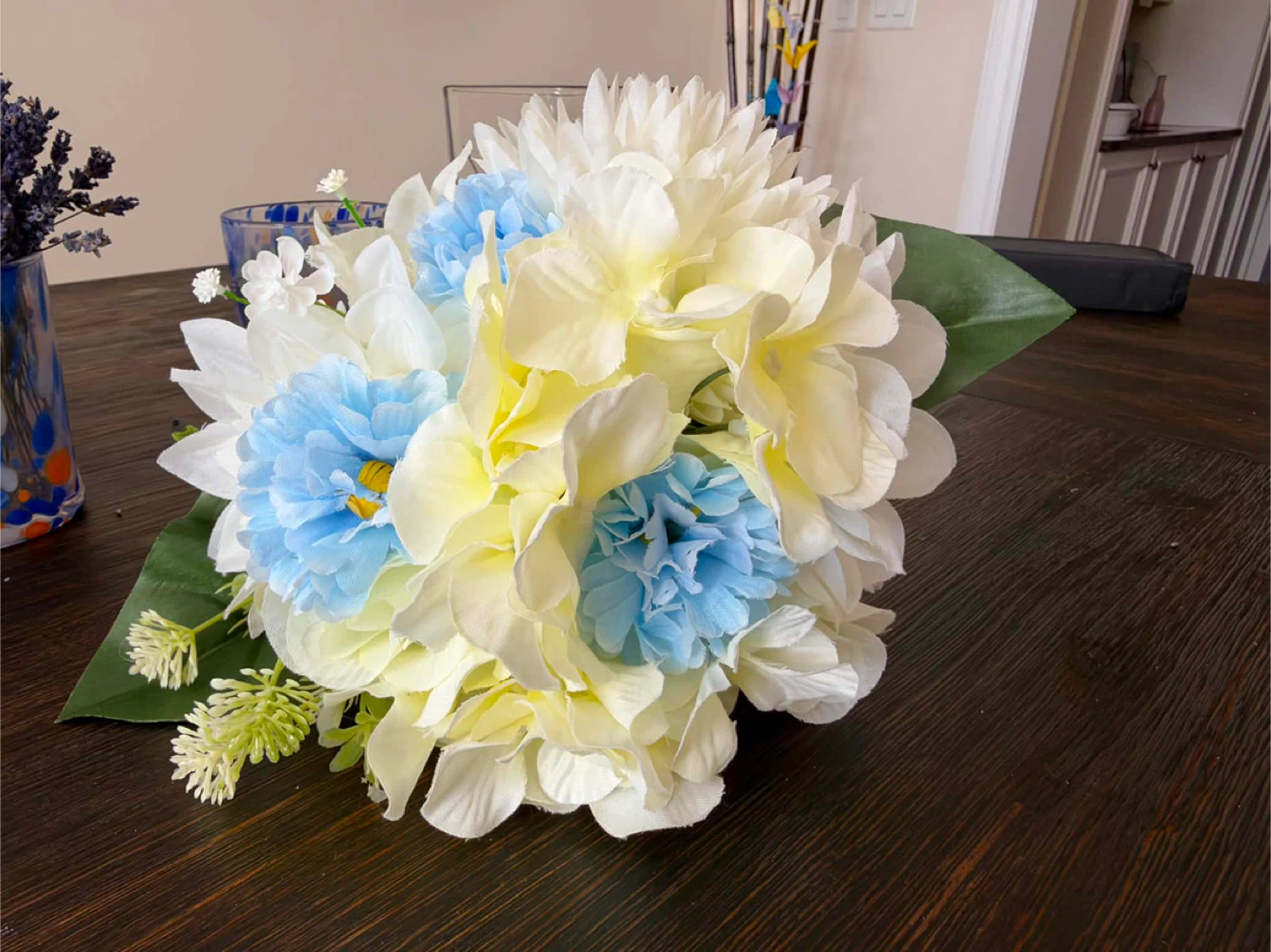 Set of Artificial Flower Arrangements
