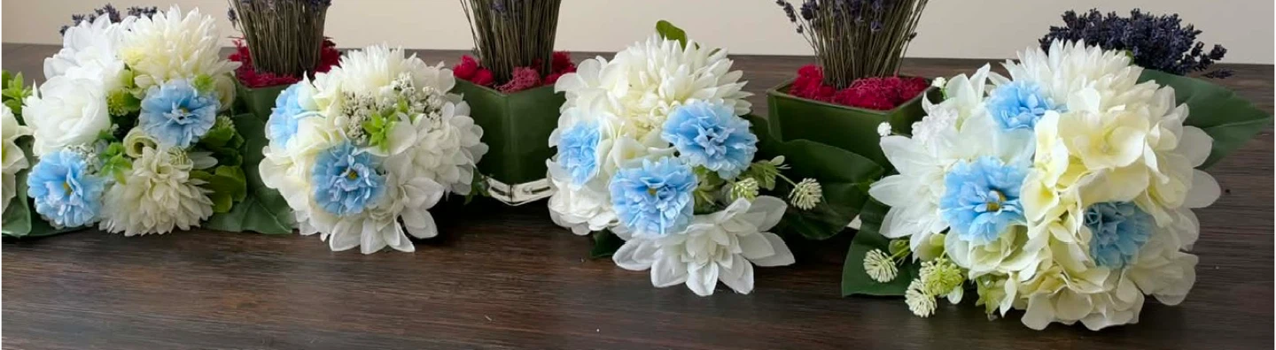 Set of Artificial Flower Arrangements - photo 2