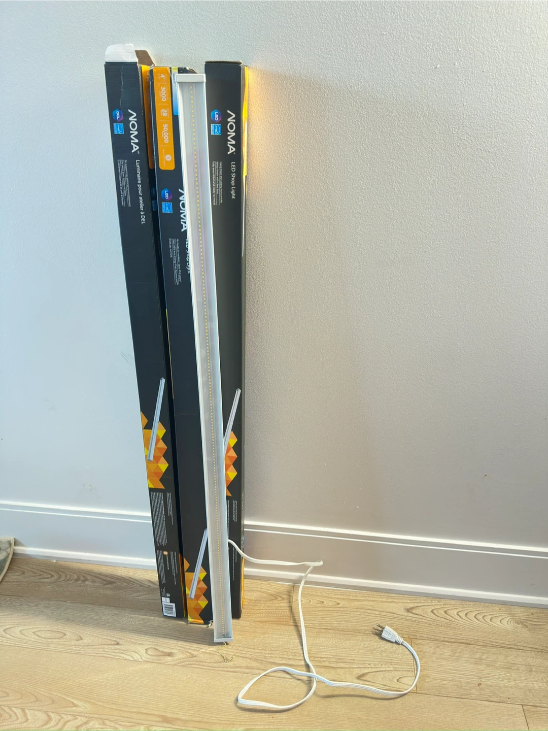 Brand New NOMA 4ft LED Shop Light – $25 each or 3 for $60