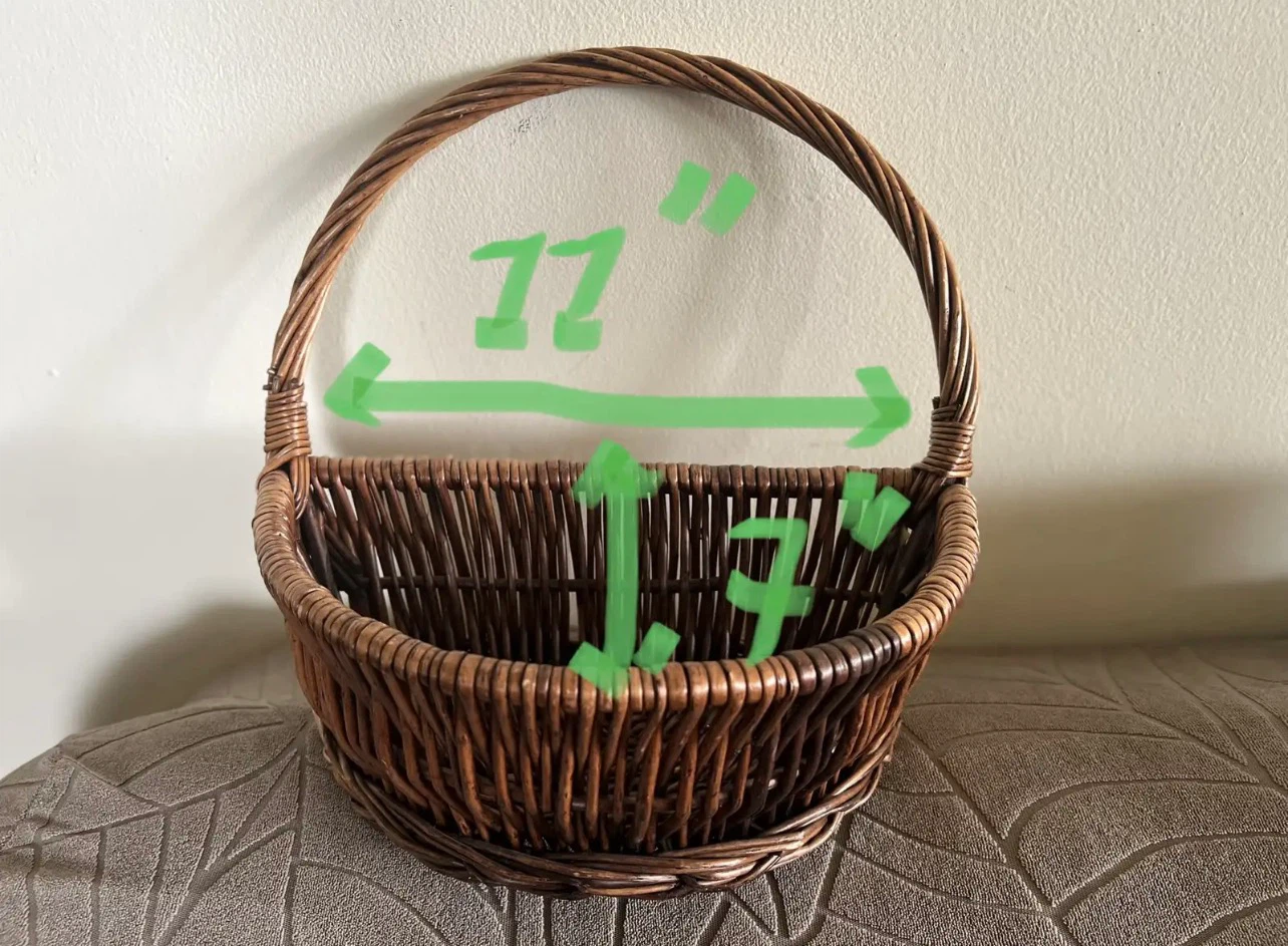 Assorted Gift Wrapping Materials + Basket - photo 2