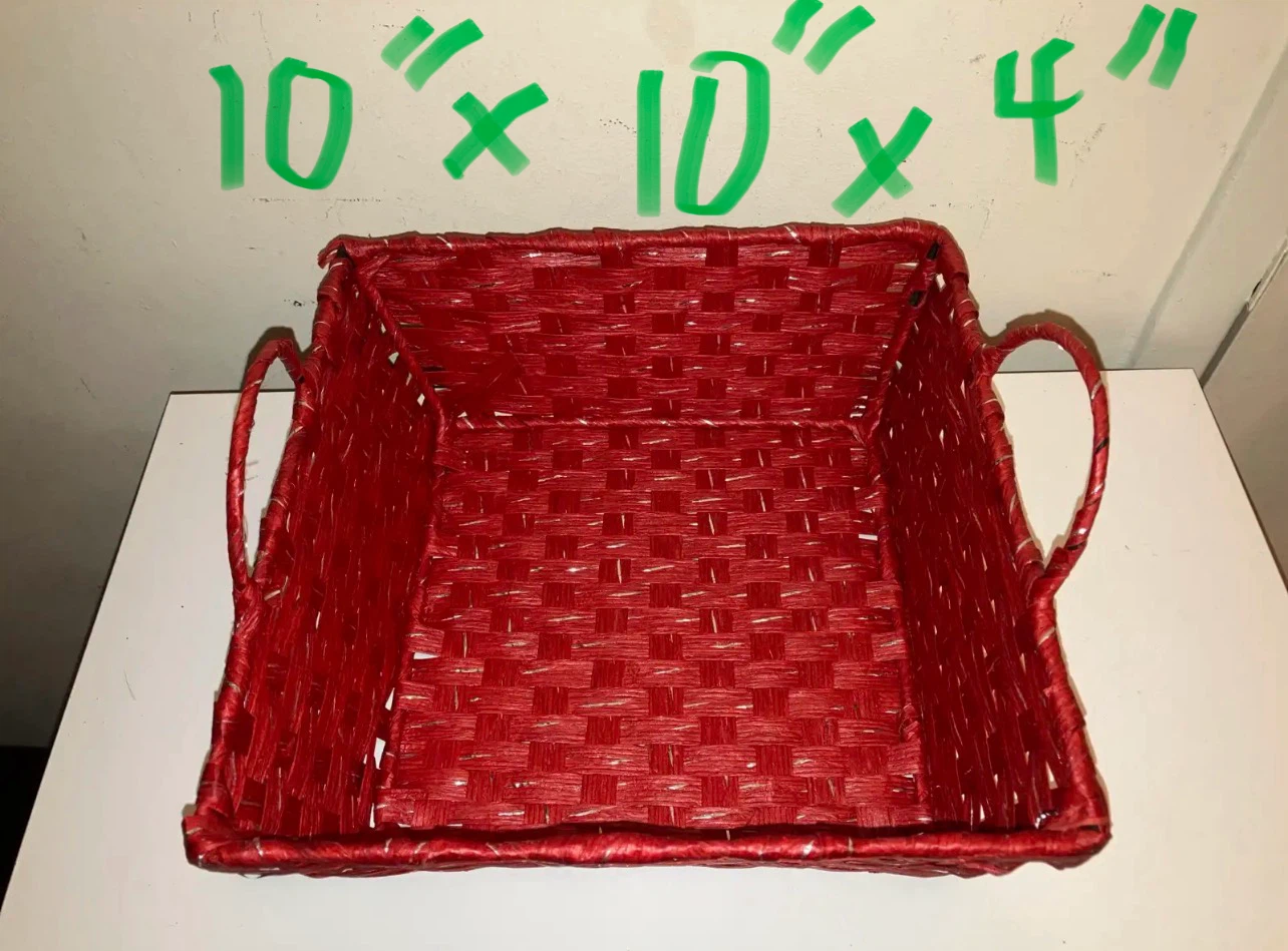 Assorted Gift Wrapping Materials + Basket - photo 3