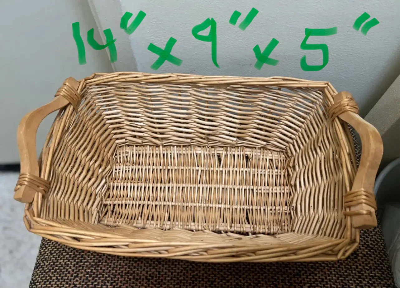 Assorted Gift Wrapping Materials + Basket - photo 5