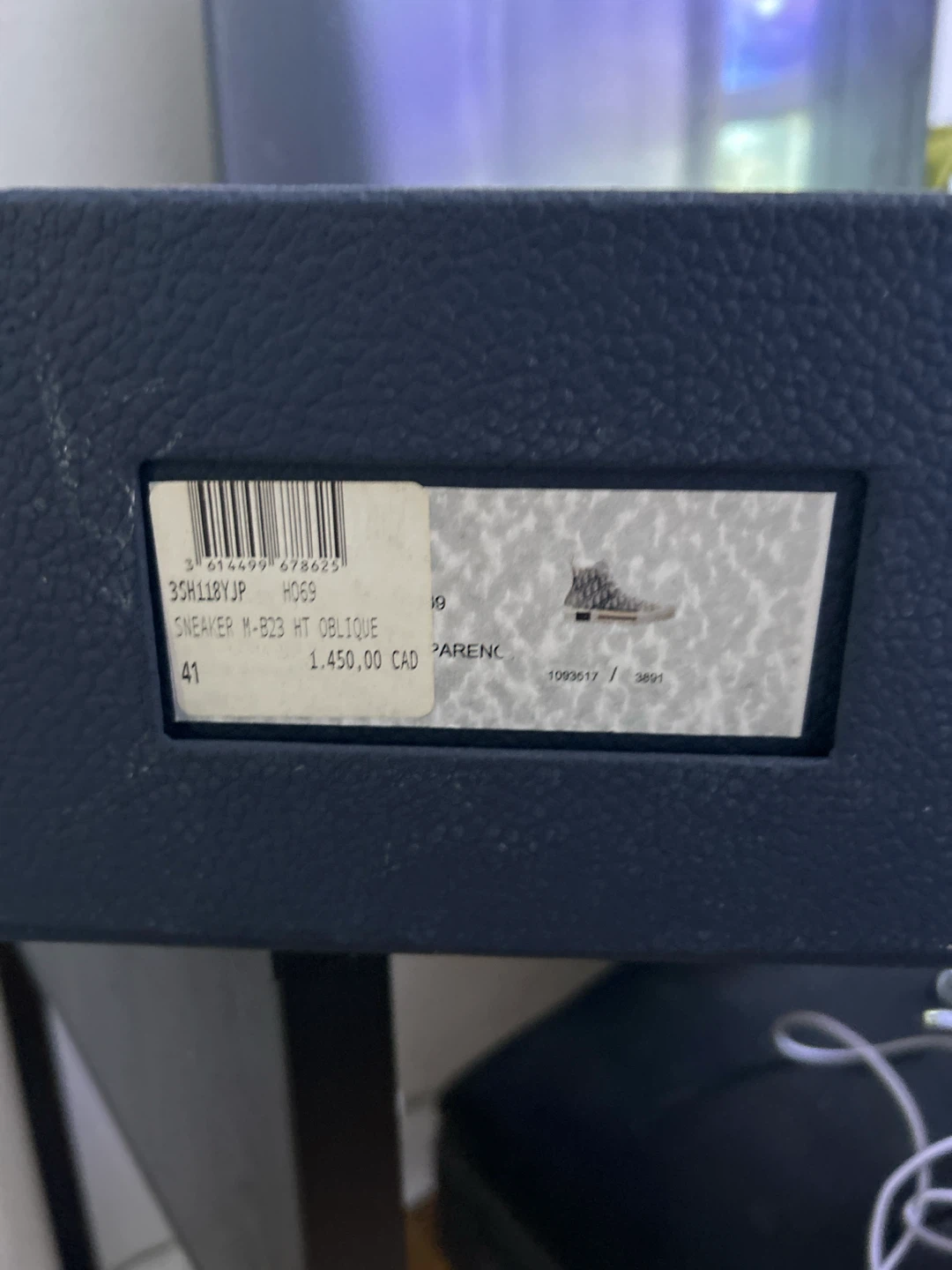 Dior B23 High-Top Sneakers Oblique Size 36 - photo 2