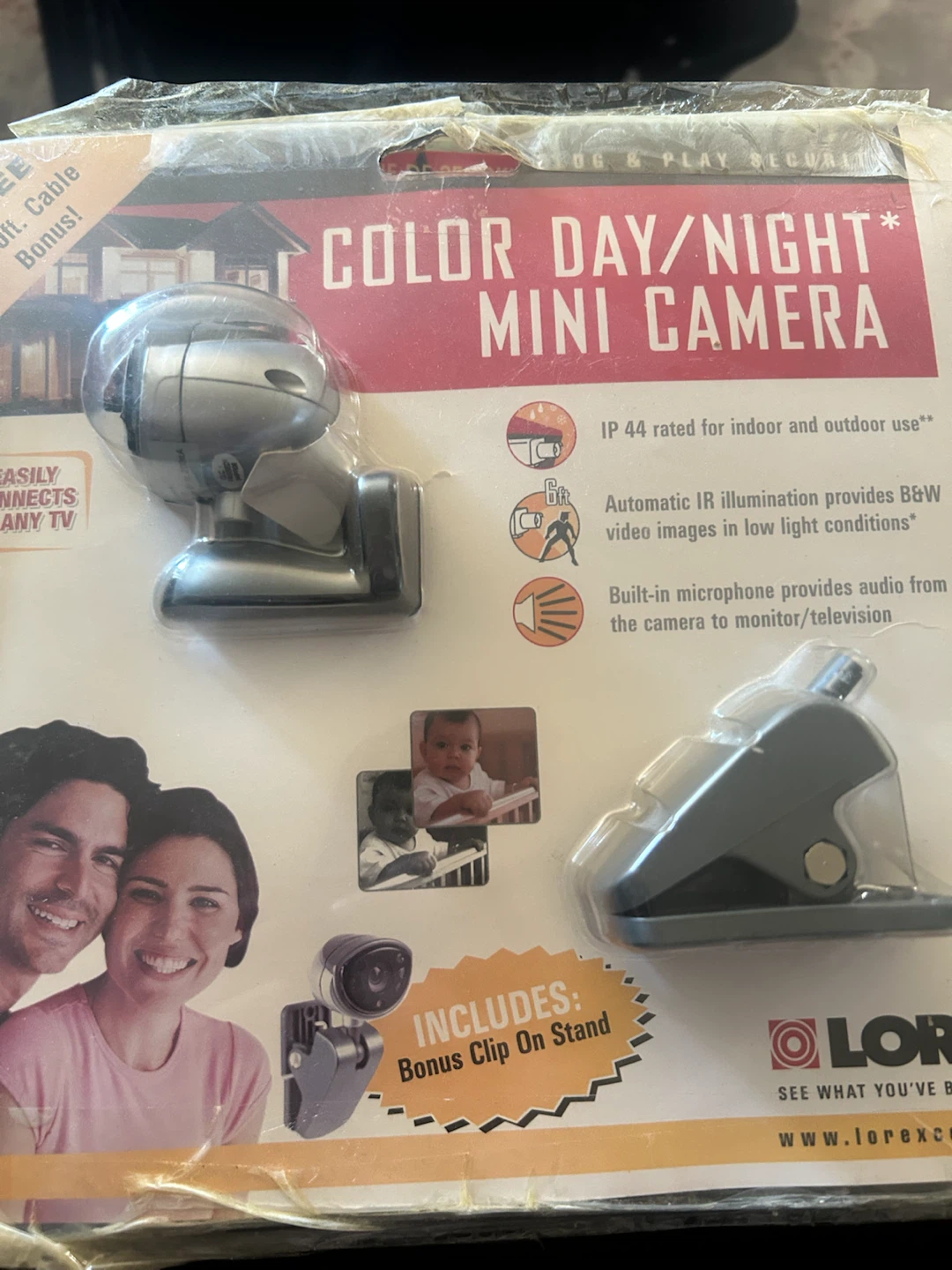 MUST GO NOW! Lorex Color Day/Night Mini Camera