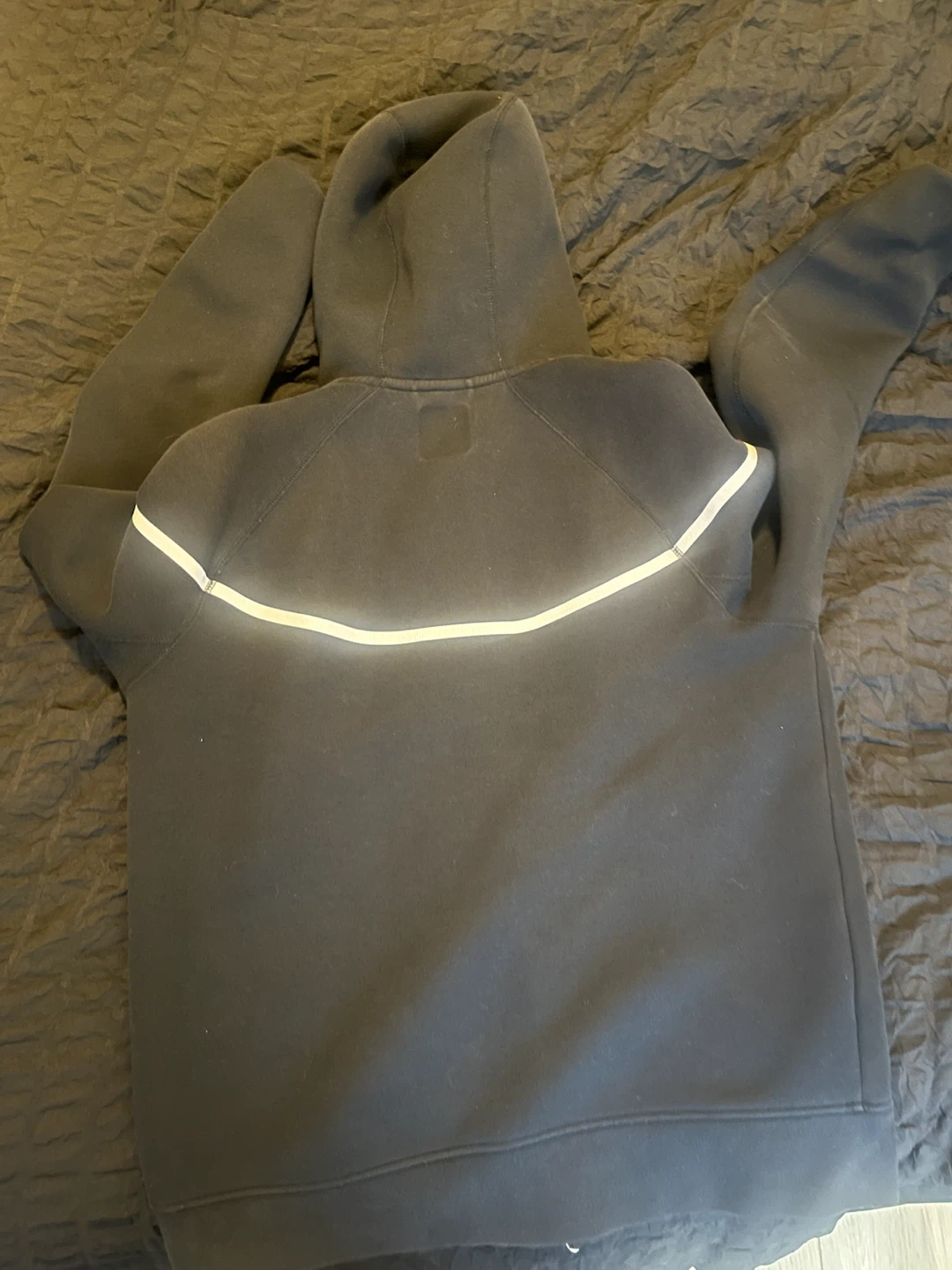 Nike Tech Fleece Hoodie Black reflective - photo 3