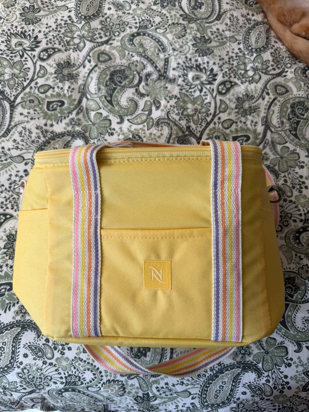 Nespresso Yellow Insulated Cooler Bag