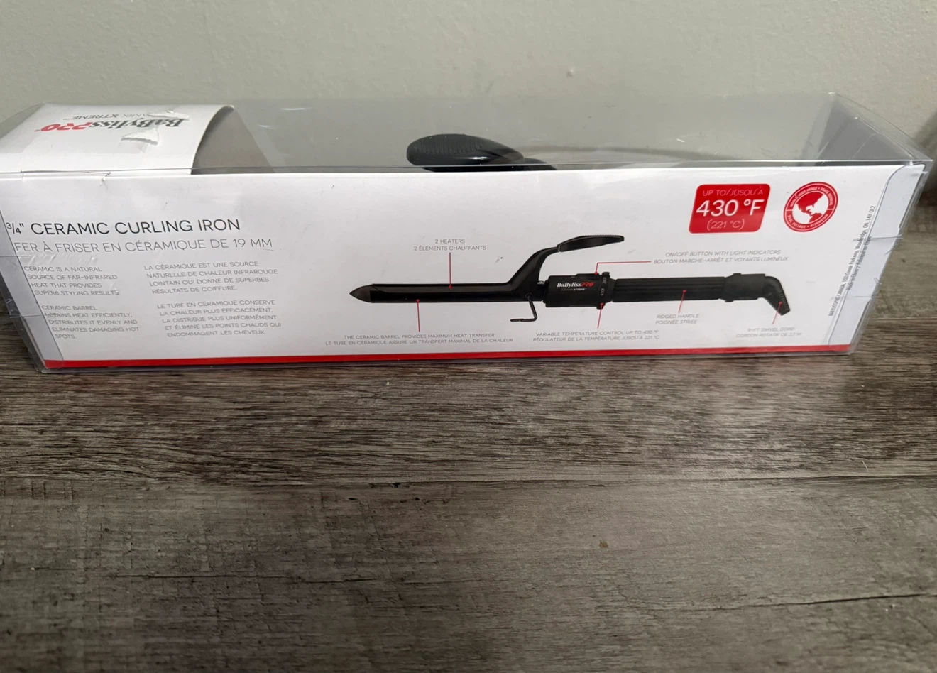 BaBylissPRO Ceramix Xtreme 3/4 inch Curling Iron - photo 2